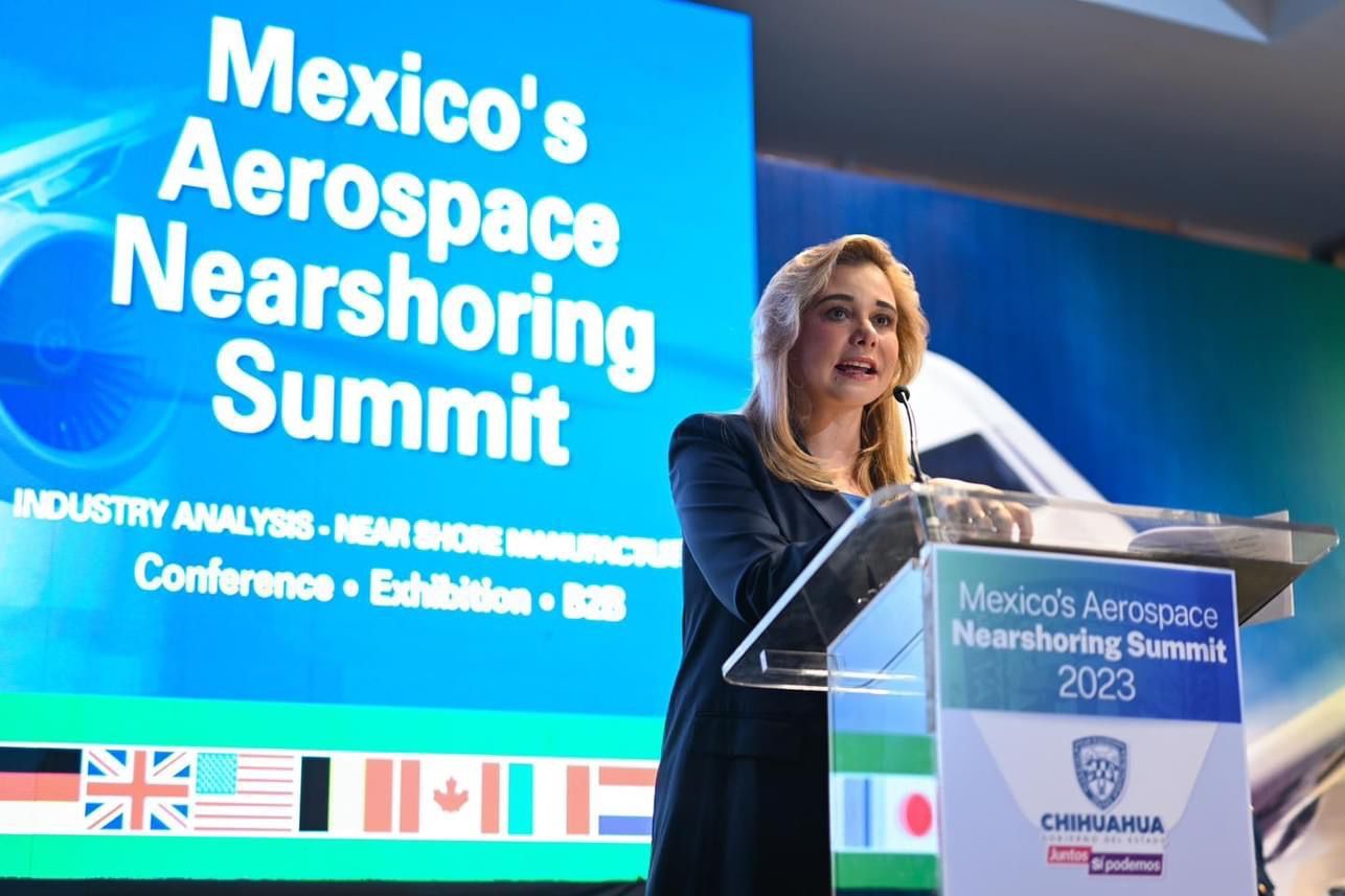 Chihuahua stands out at the Mexico Aerospace Nearshoring Summit 2023