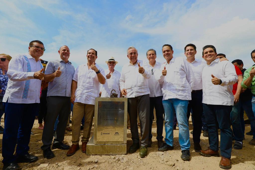 Groundbreaking ceremony for Tetakawi company in Mazatlán