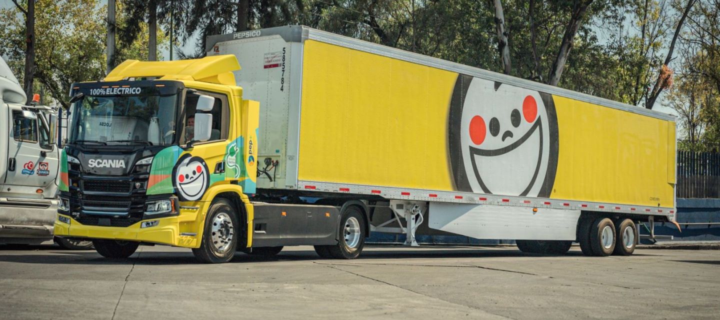PepsiCo Mexico implements first electric tractor truck to its fleet