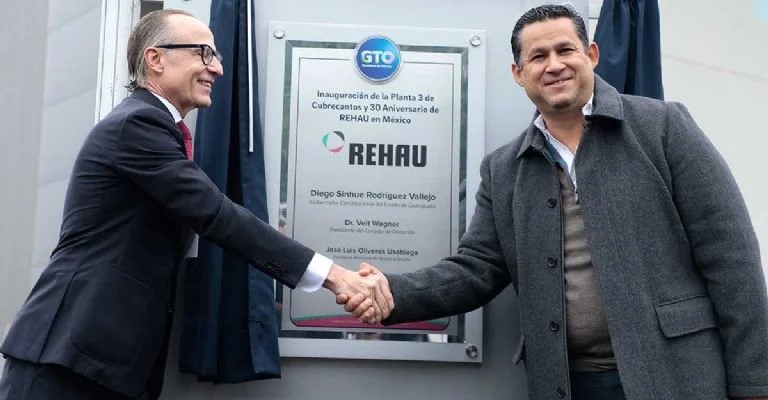 REHAU invests US$25 million in third plant in Guanajuato