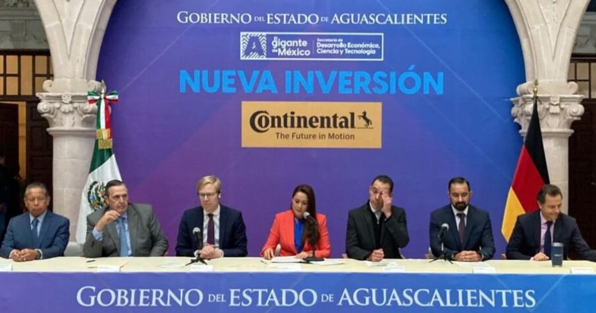 Continental to invest US$90 million in new plant in Aguascalientes