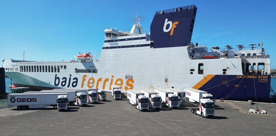 FOTON delivered 10 tractors to Transportadora GEOS