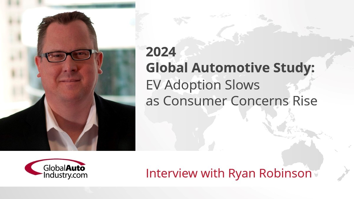 2024 Global Automotive Study: EV Adoption Slows as Consumer Concerns Rise