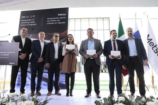 METSO inaugurates its third plant in Guanajuato