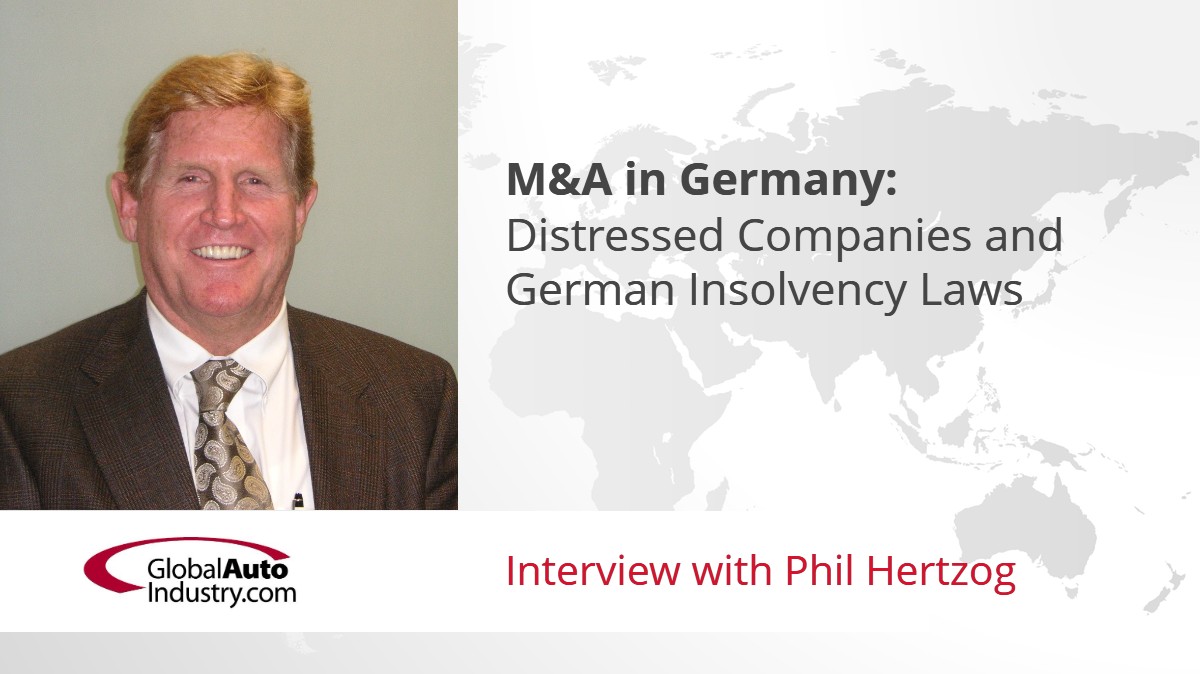 M&A in Germany: Distressed Companies and German Insolvency Laws