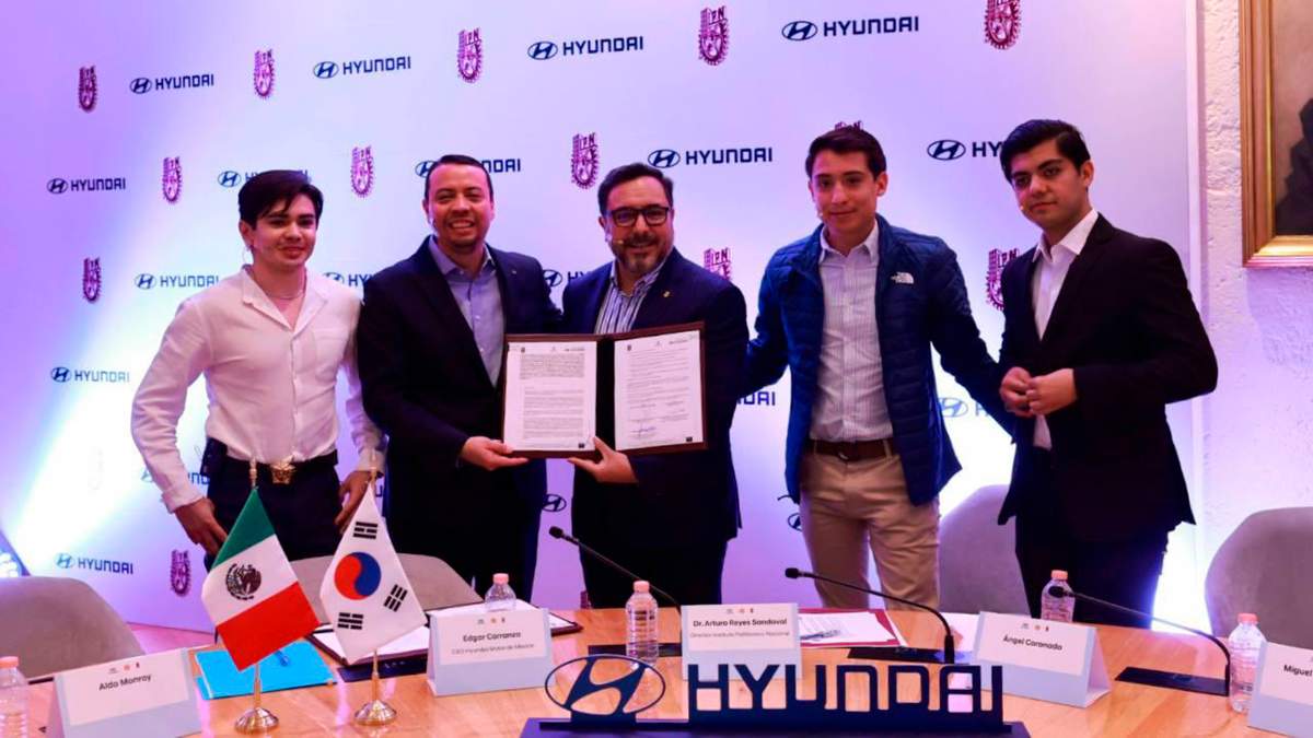 Hyundai Motor Mexico and IPN sign alliance to boost the automotive industry