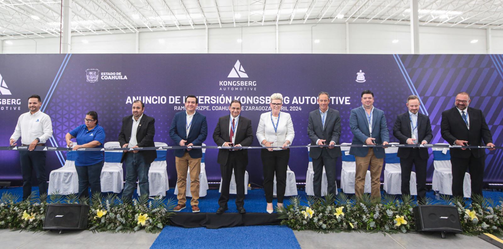 Kongsberg Automotive inaugurates new plant in Coahuila