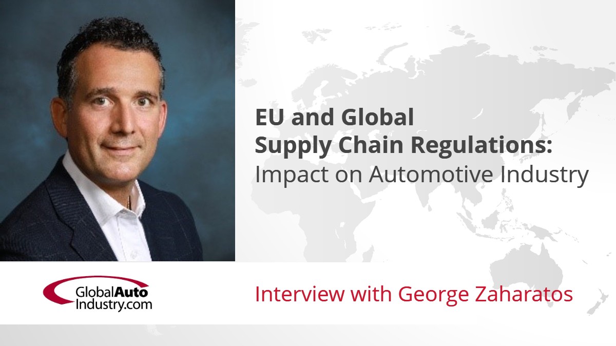 EU & Global Supply Chain Regulations: Impact on Automotive Industry