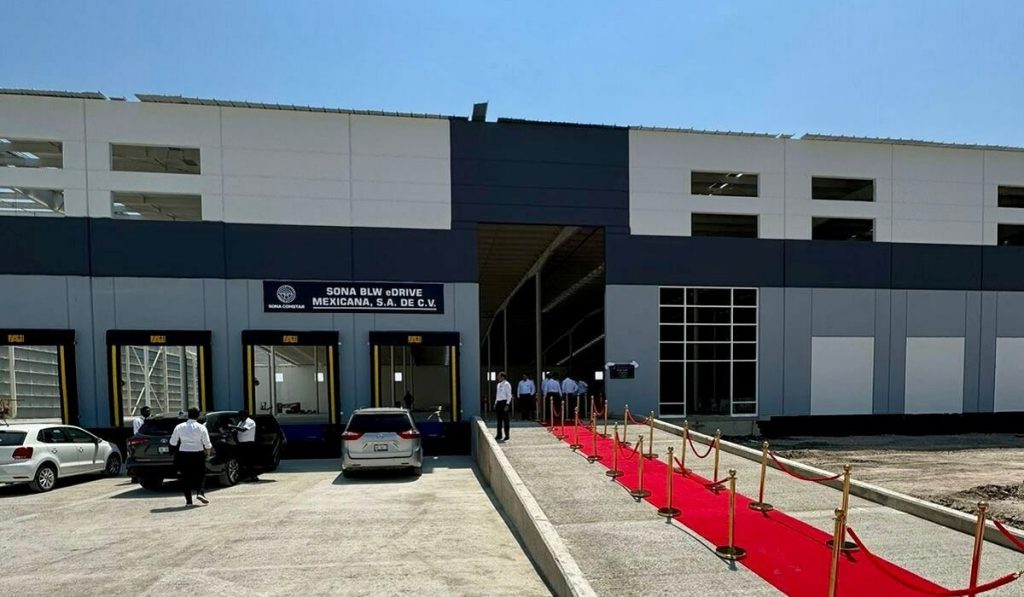Sona Comstar inaugurates new industrial plant in Guanajuato