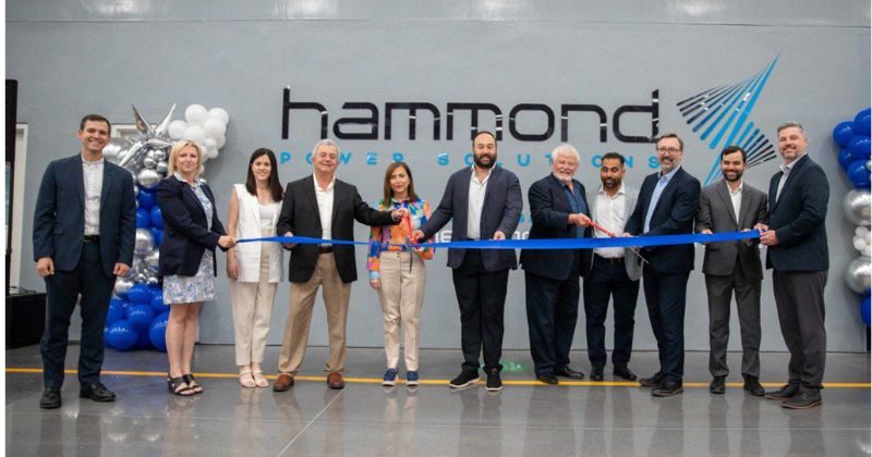 Hammond Power Solutions opens its fourth plant in Nuevo León