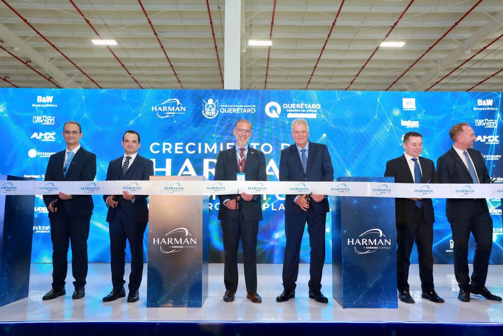 Harman inaugurates its fourth plant in Querétaro