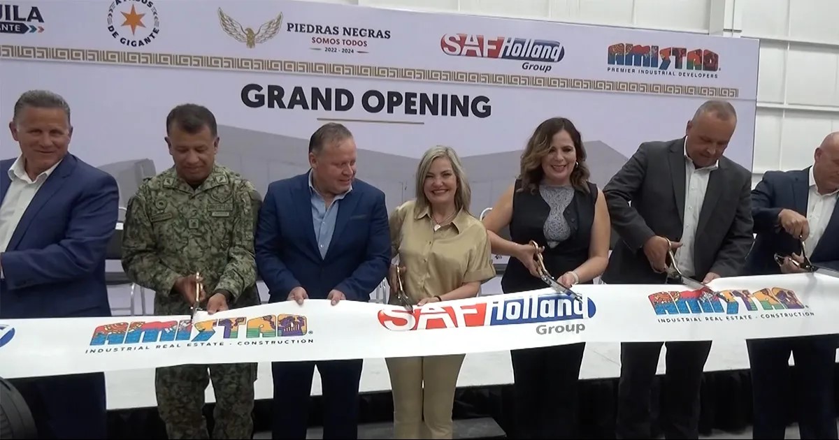 SAF-Holland inaugurates new plant in Coahuila