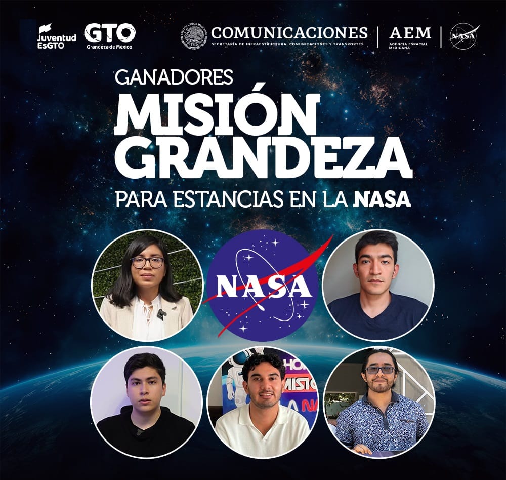 Five young Mexicans will spend time at NASA