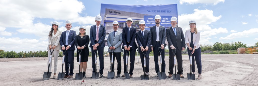 Diehl Aviation starts construction of its Querétaro plant