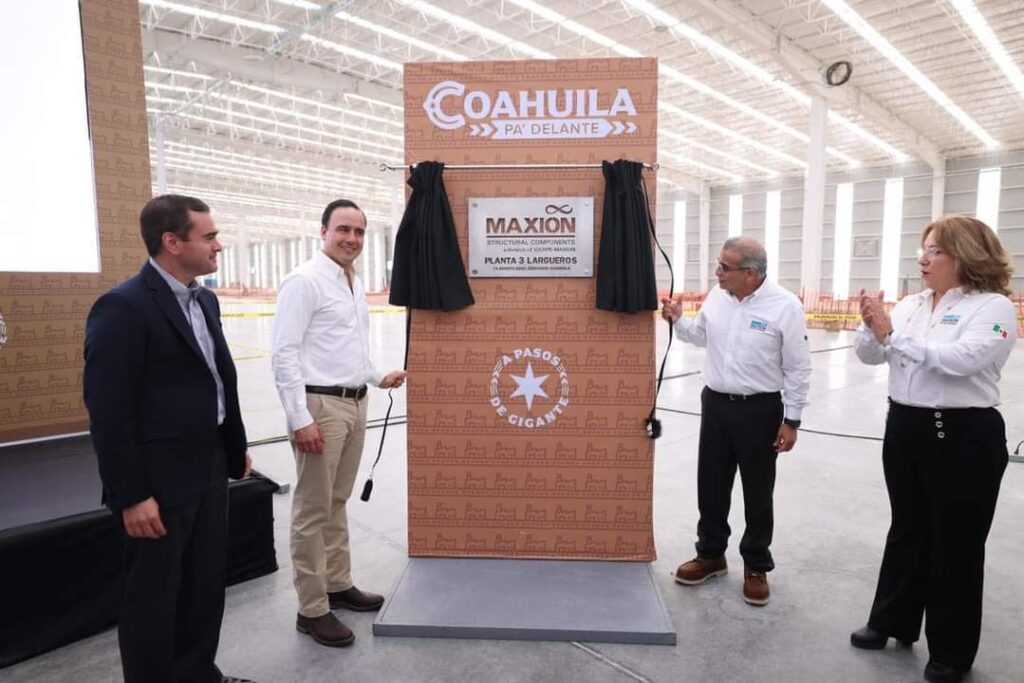 Maxion Structural Components invests in Coahuila