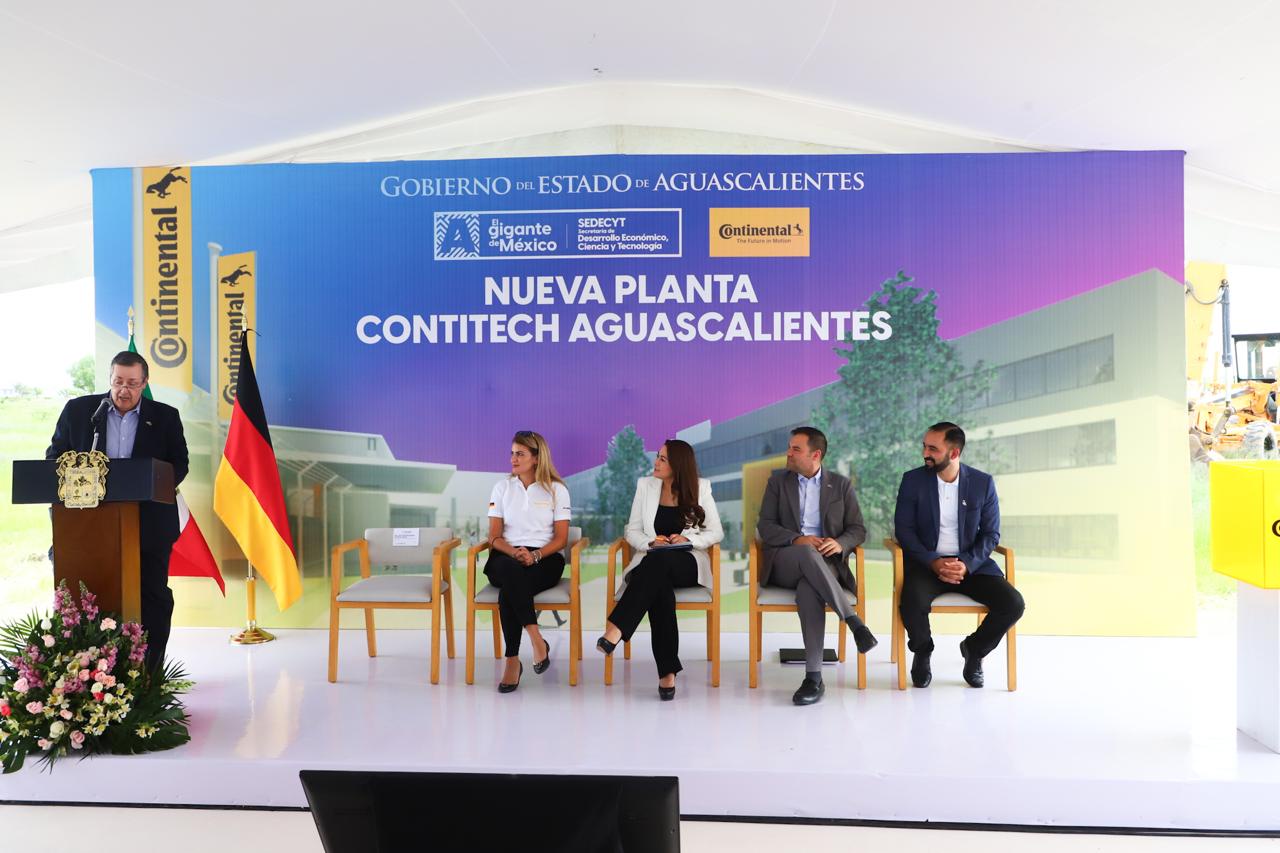 Continental breaks ground for new plant in Aguascalientes