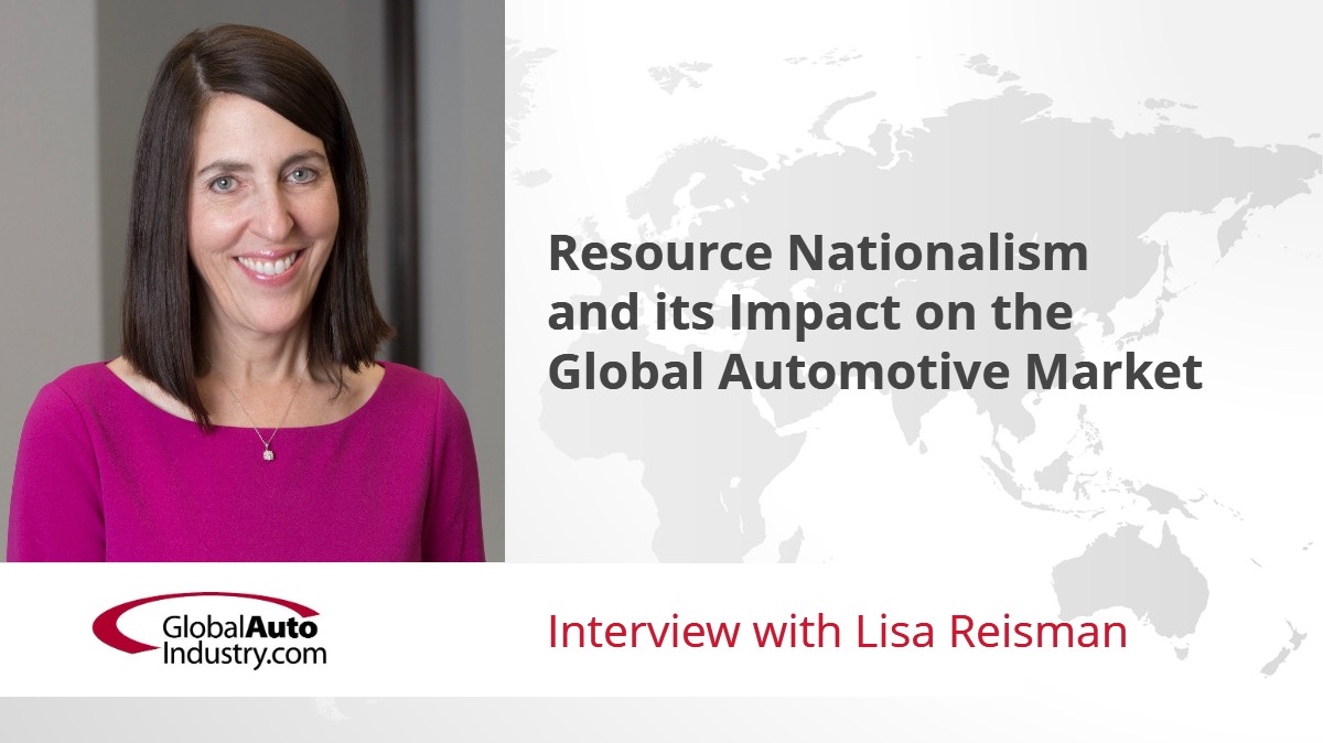 Resource Nationalism and its Impact on the Global Automotive Market