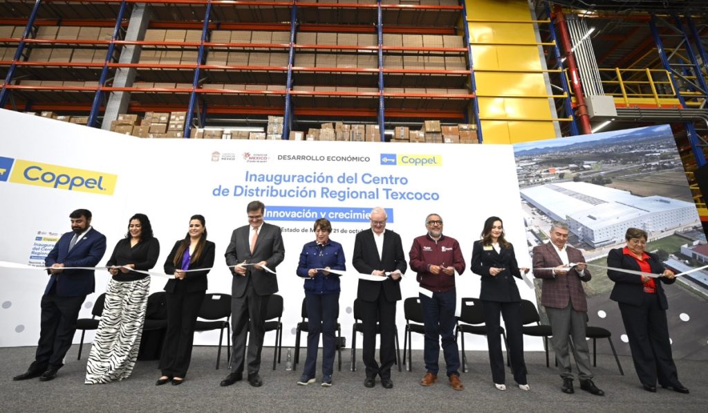 Coppel inaugurates its largest distribution center in Texcoco                     