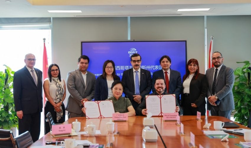 Tamaulipas strengthens its commercial relationship with China