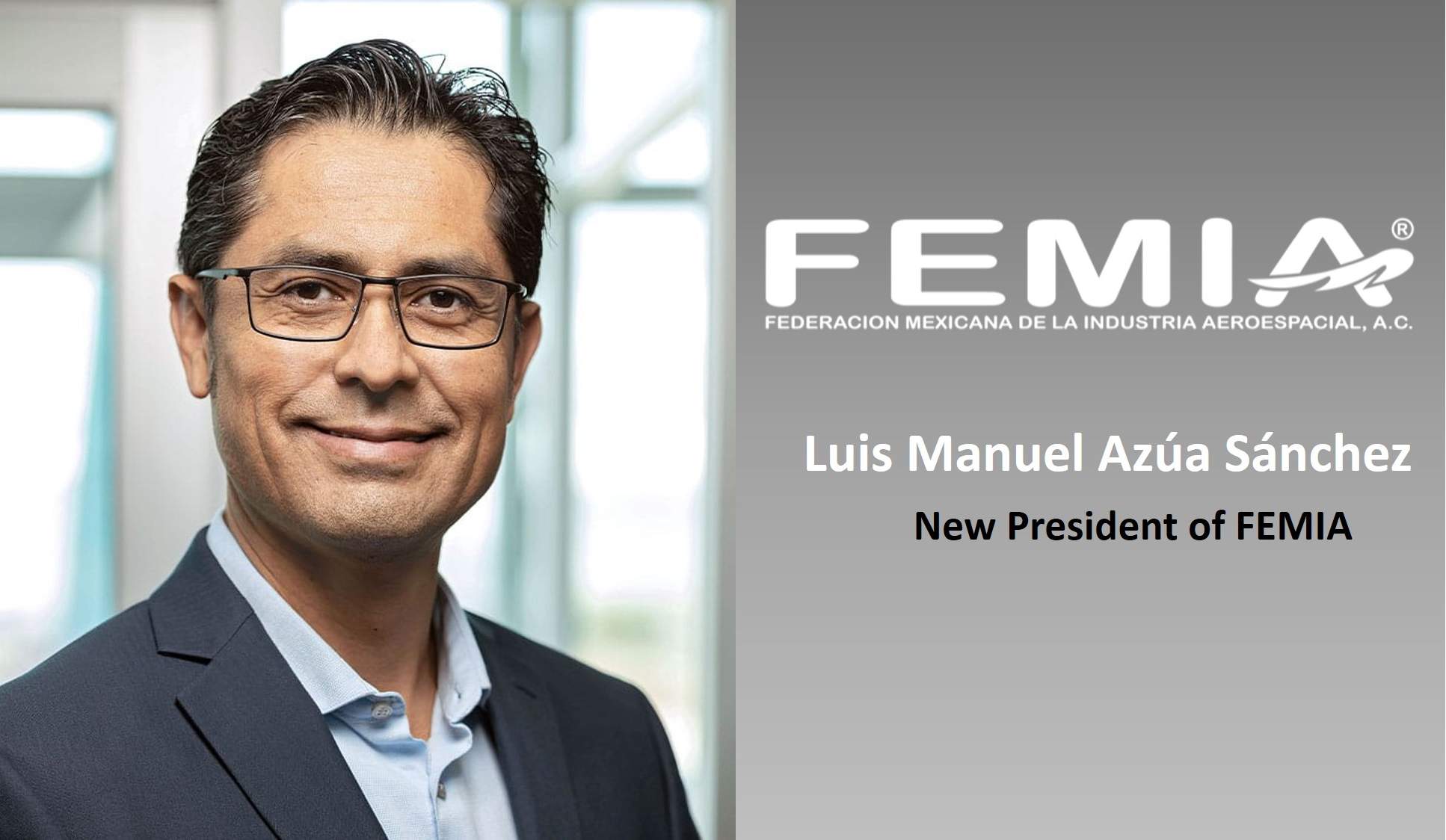 FEMIA elects Luis Manuel Azúa Sánchez as its new president