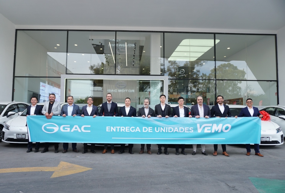 GAC Mexico and VEMO deliver electric vehicles to accelerate clean mobility in mexico