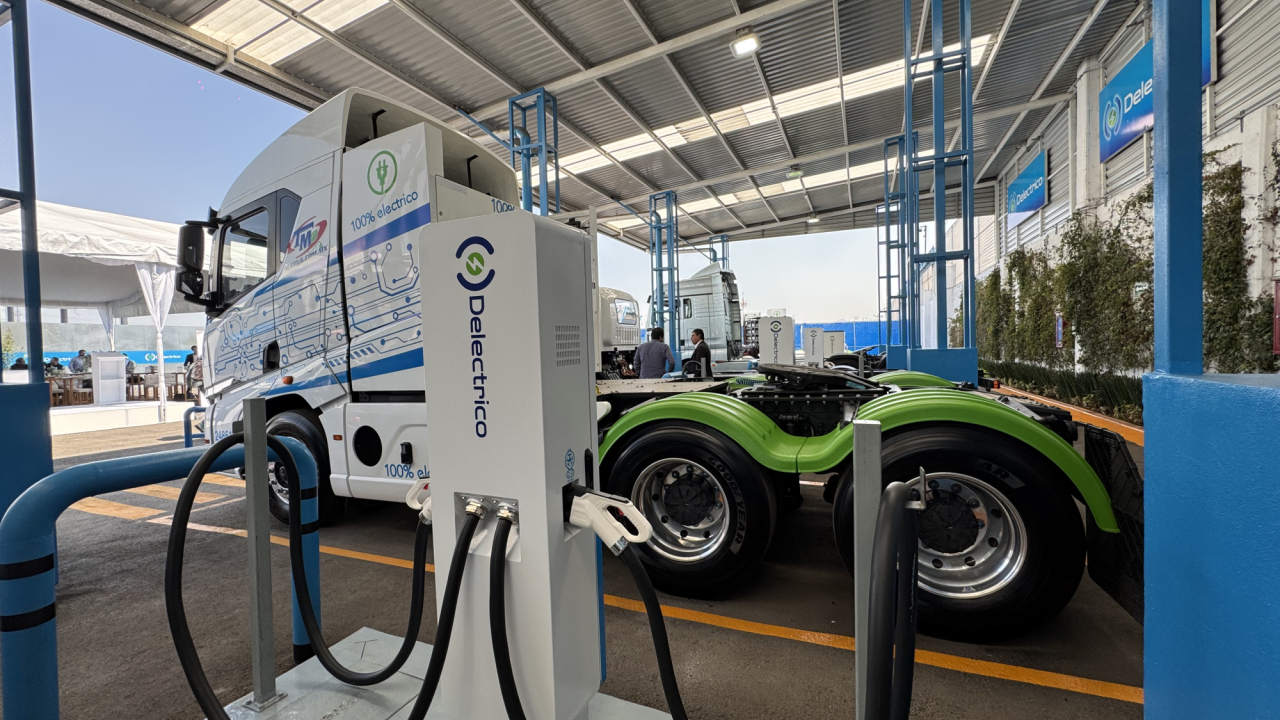 Huawei launches its first electric truck fueling station for electric trucks in Mexico