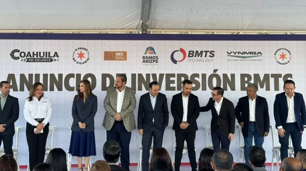 BMTS Technology will invest US$25 million in Coahuila