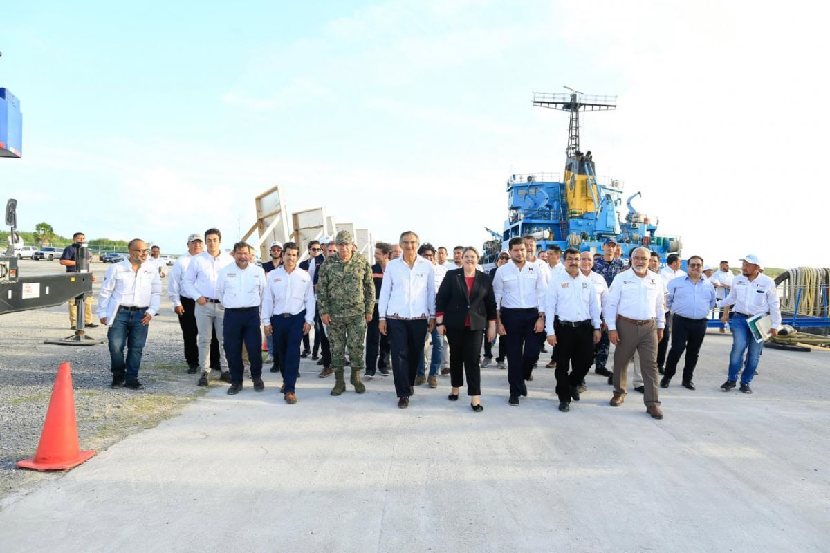 Puerto del Norte in Matamoros is progressing favorably