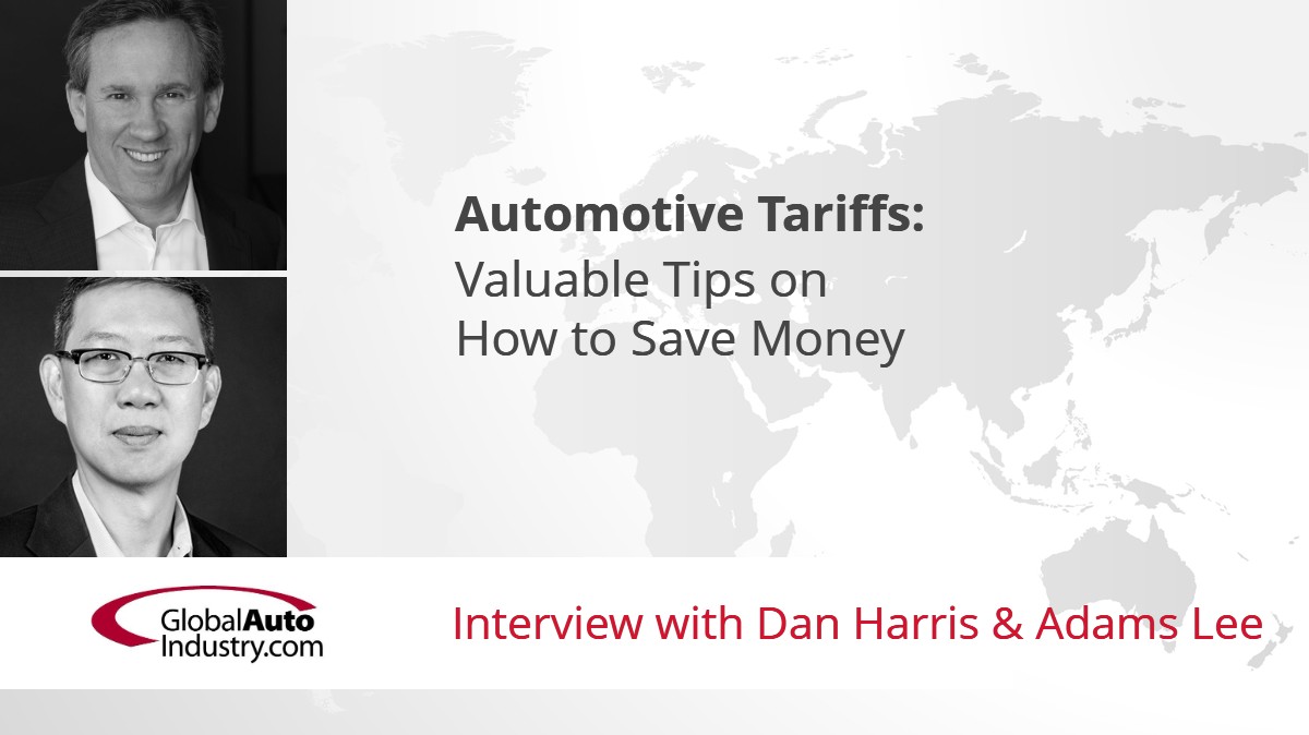 Automotive Tariffs: Valuable Tips on How to Save Money