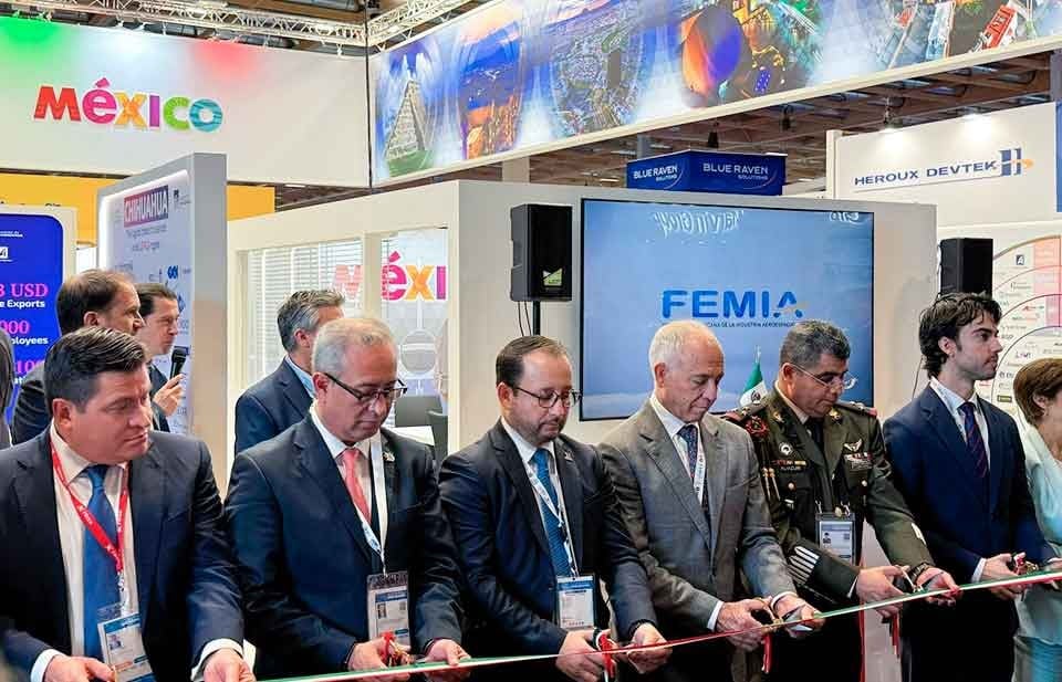 Chihuahua participates in the Paris Air Show 2025