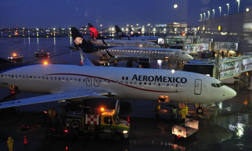 Delta and Aeromexico planes nearly collide at Mexico City airport