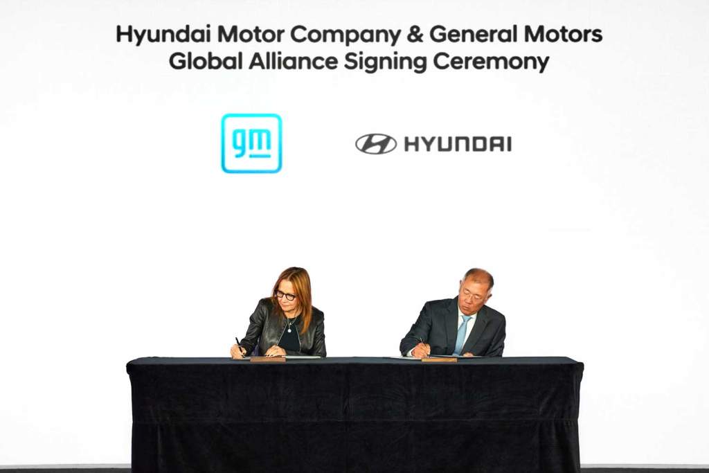 GM and Hyundai to Jointly Develop Five Vehicles