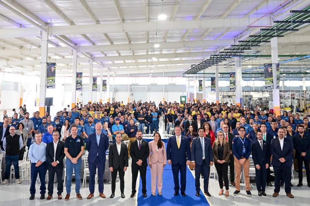 Tenneco inaugurated a new production line in Aguascalientes