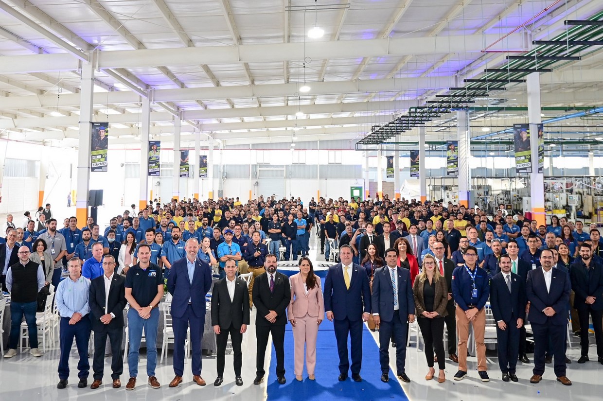 Tenneco inaugurated a new production line in Aguascalientes