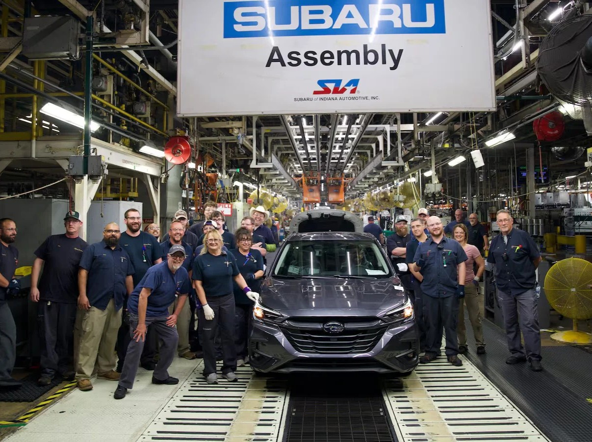 Subaru Legacy Production Ends in Indiana