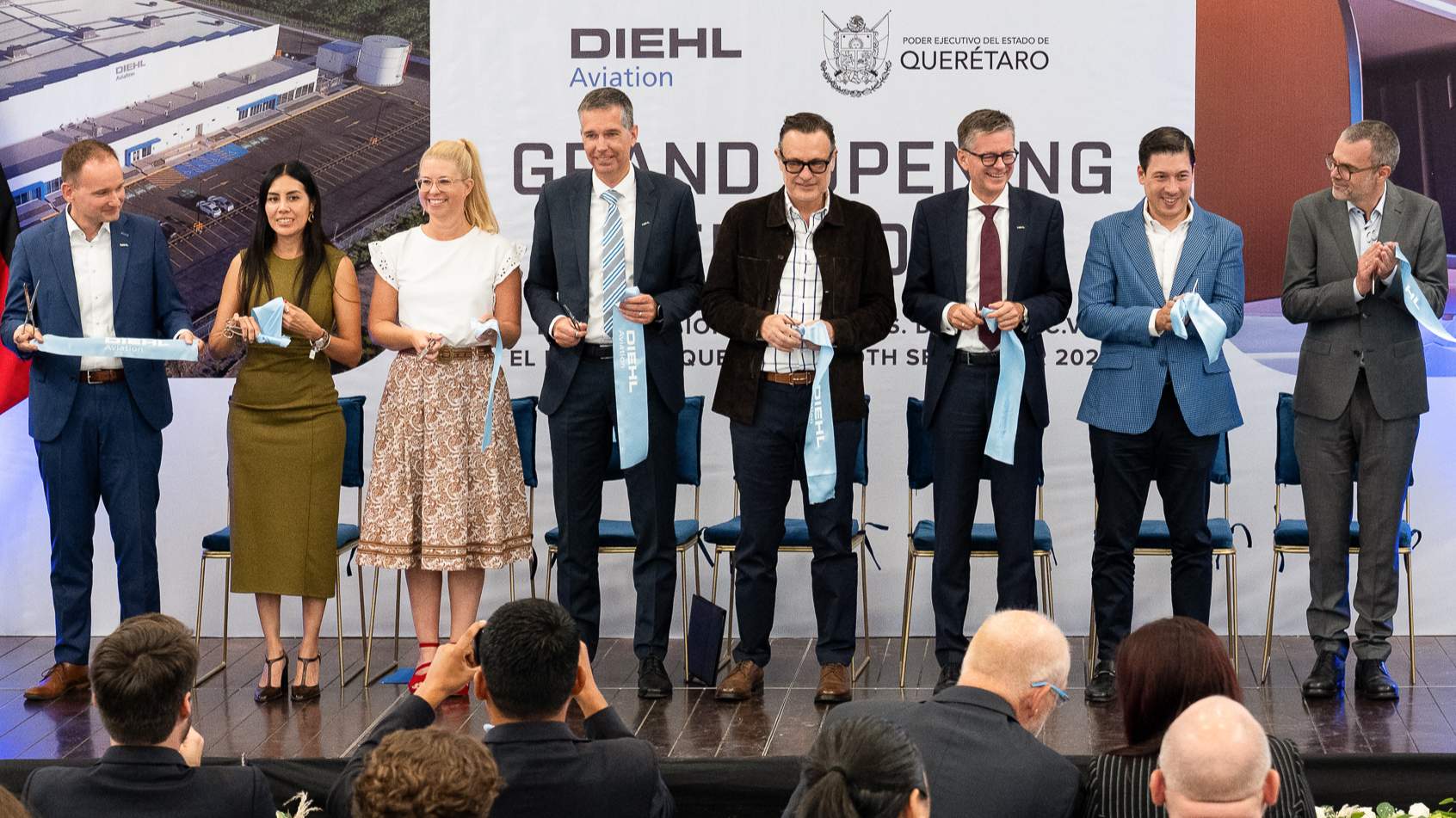 Diehl Aviation opens plant in Querétaro