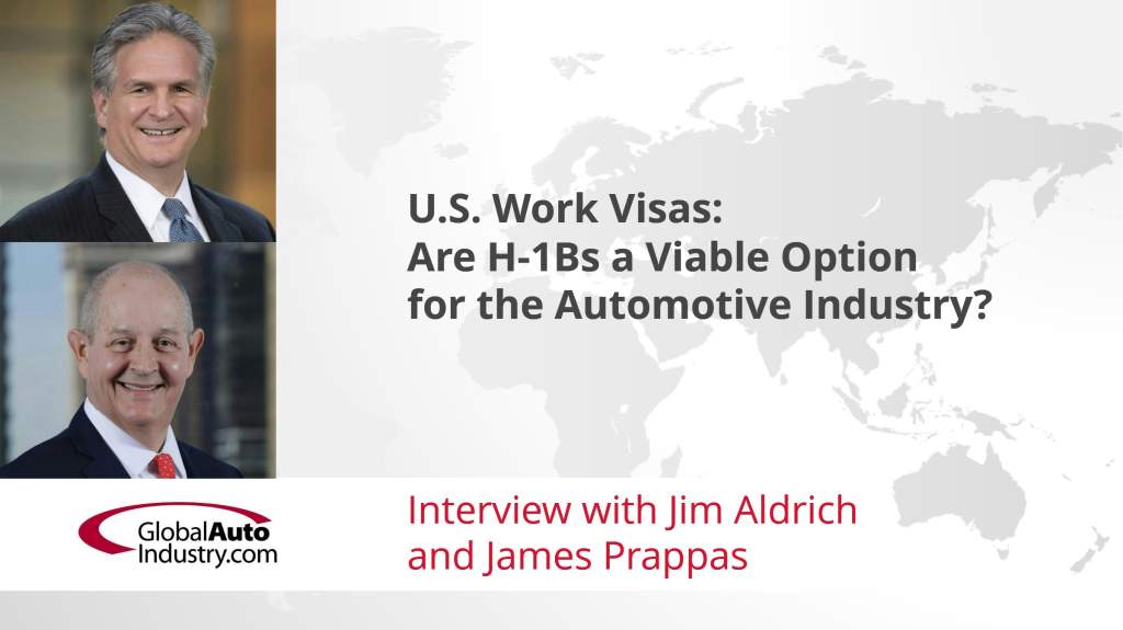 US Work Visas: Are H-1Bs a Viable Option for the Auto Industry?