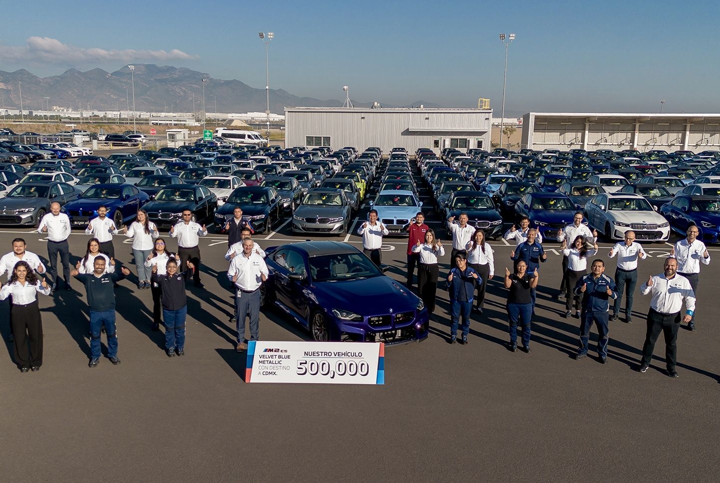 BMW Surpasses Half a Million Cars Produced in San Luis Potosí