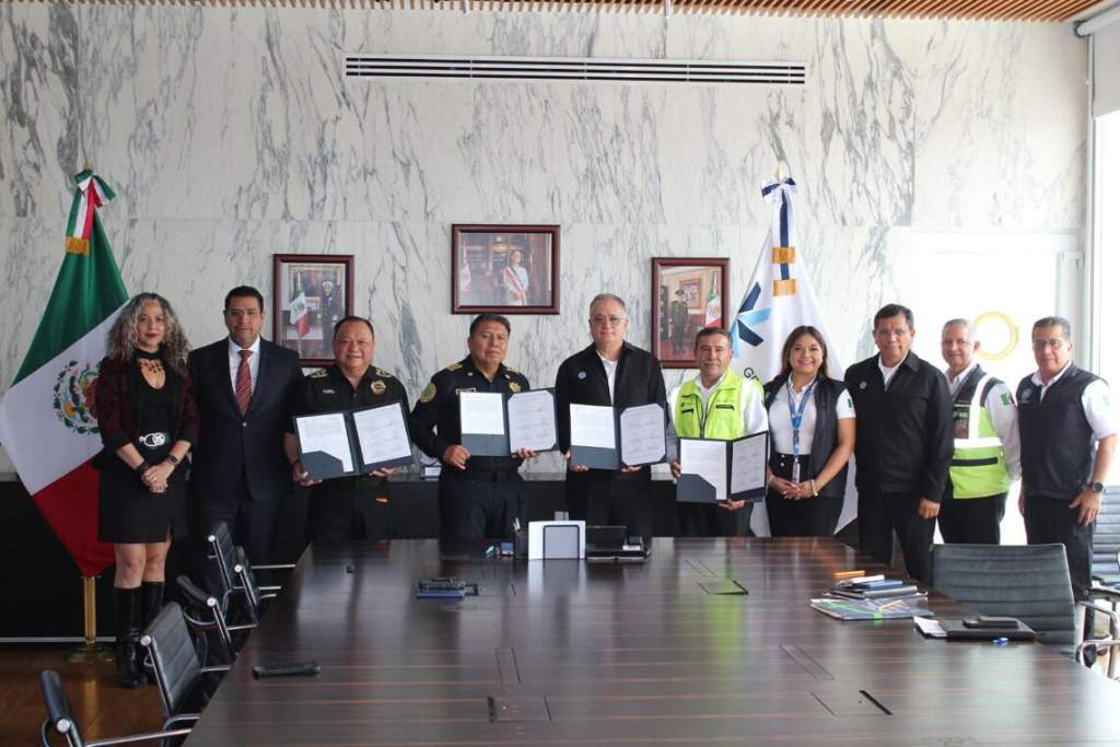 SSC-CDMX and AICM Sign Agreement to Strengthen Security at Mexico City Airport