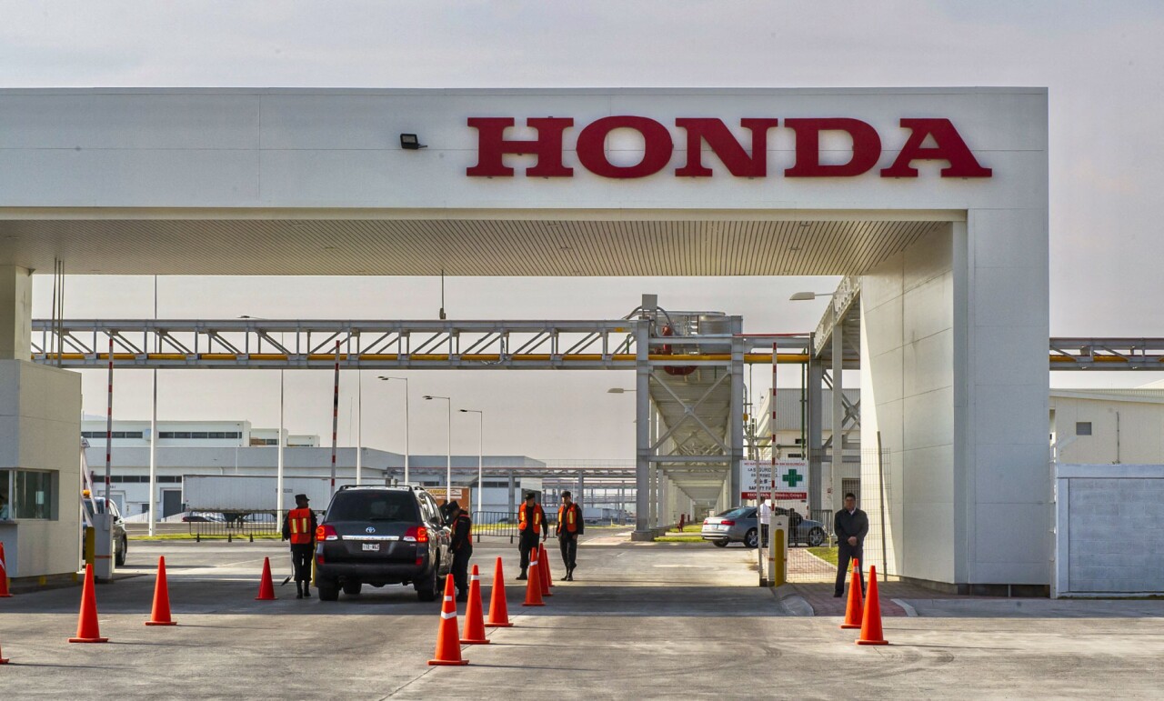Honda halts production in Celaya