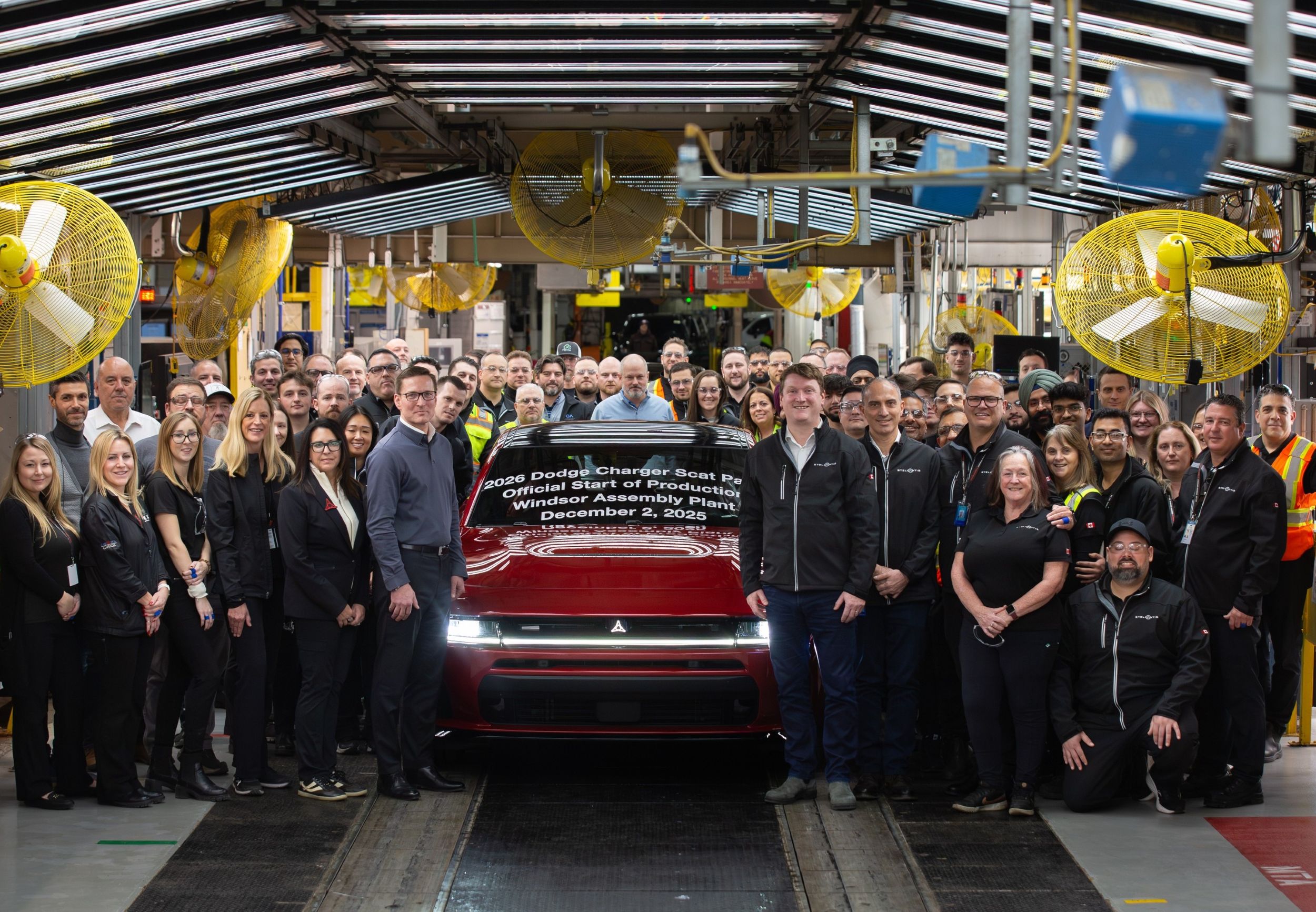 Production of the 2026 Dodge Charger Scat Pack begins in Ontario