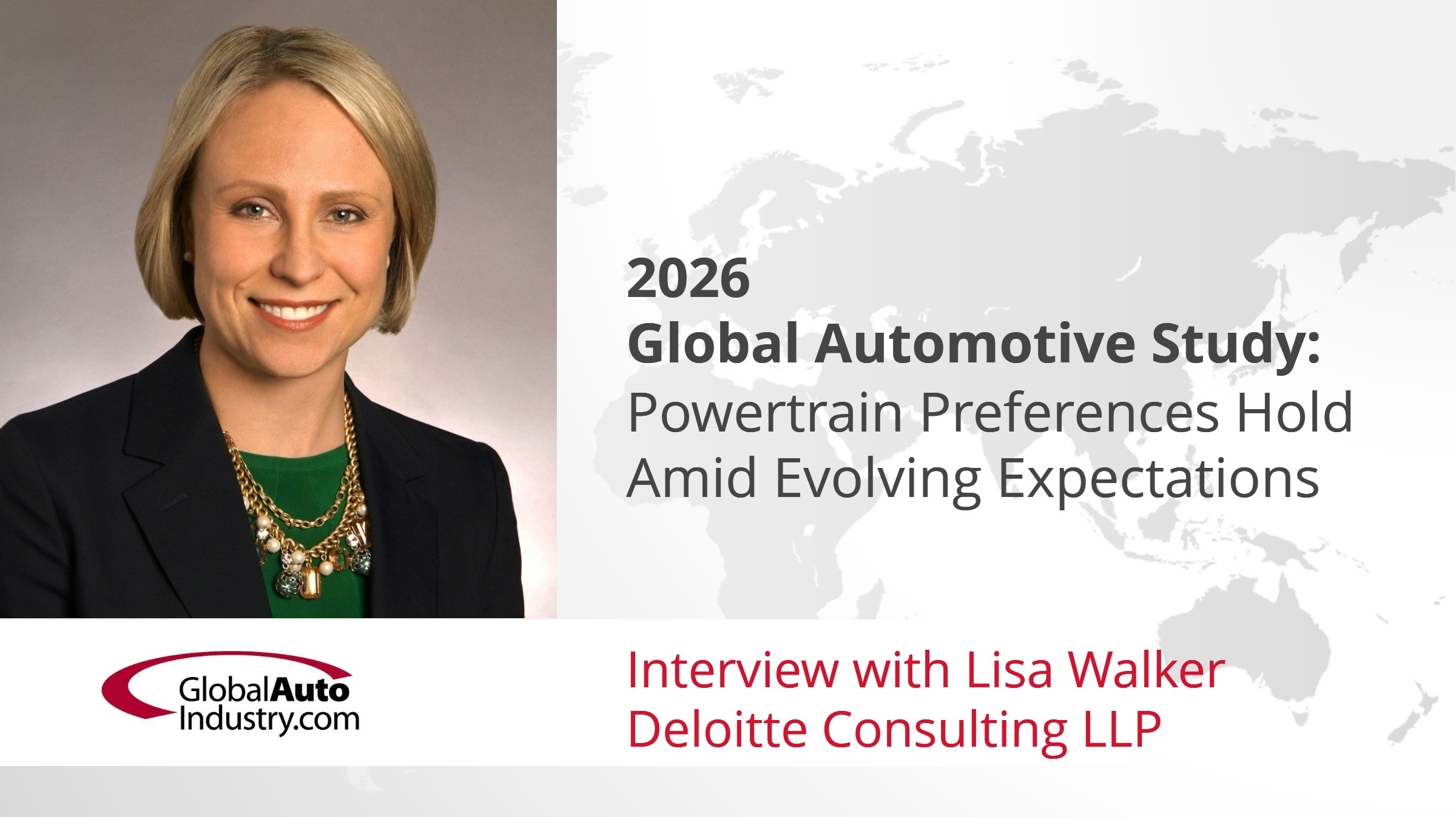 2026 Global Automotive Study: Powertrain Preferences Hold Amid Evolving Expectations