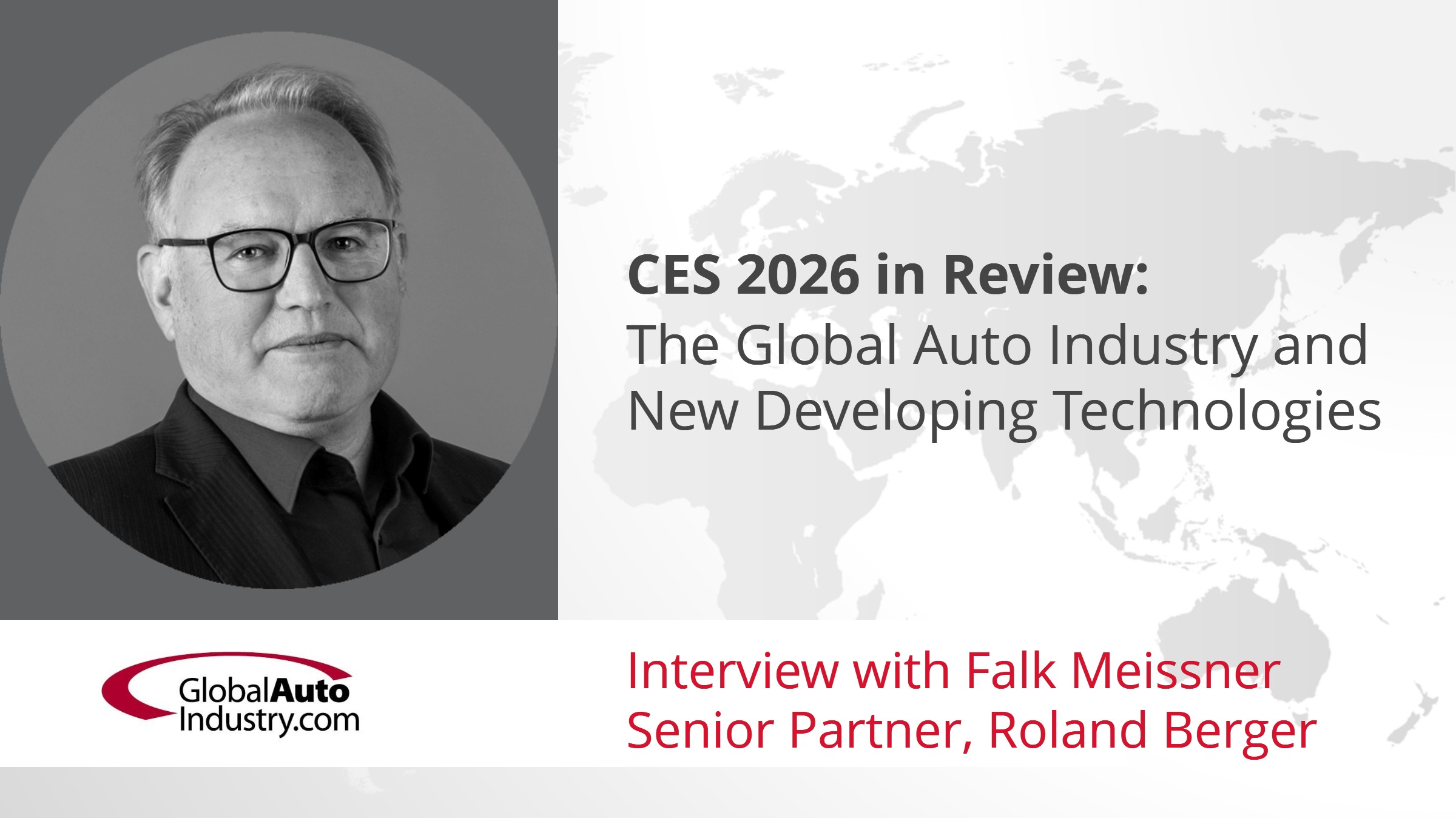 CES 2026 in Review: The Global Auto Industry & New Developing Technologies