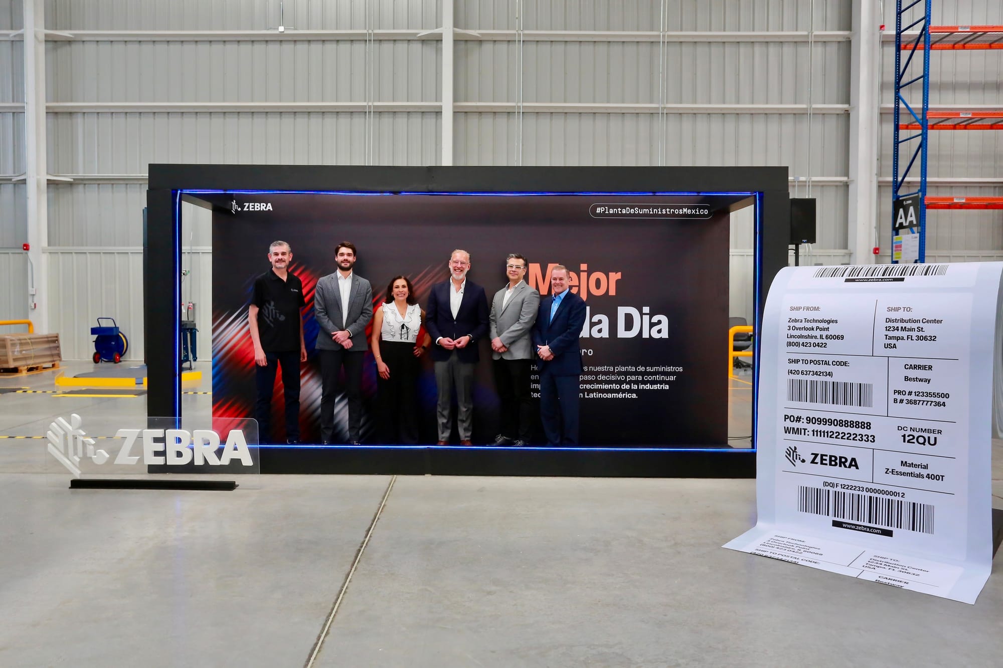 Zebra Technologies opens plant in Querétaro with $10M investment