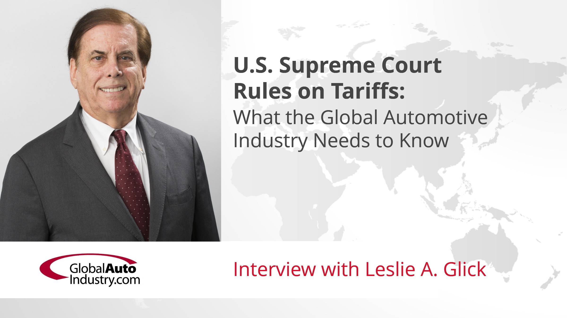 U.S. Supreme Court Rules on Tariffs: What the Global Automotive Industry Needs to Know