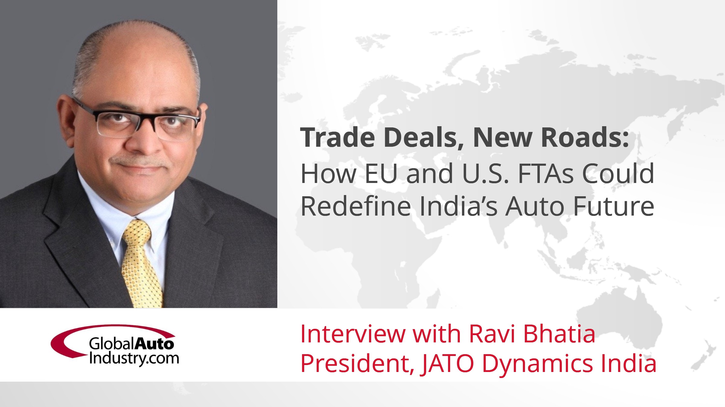 Trade Deals, New Roads: How EU and U.S. FTAs Could Redefine India’s Auto Future
