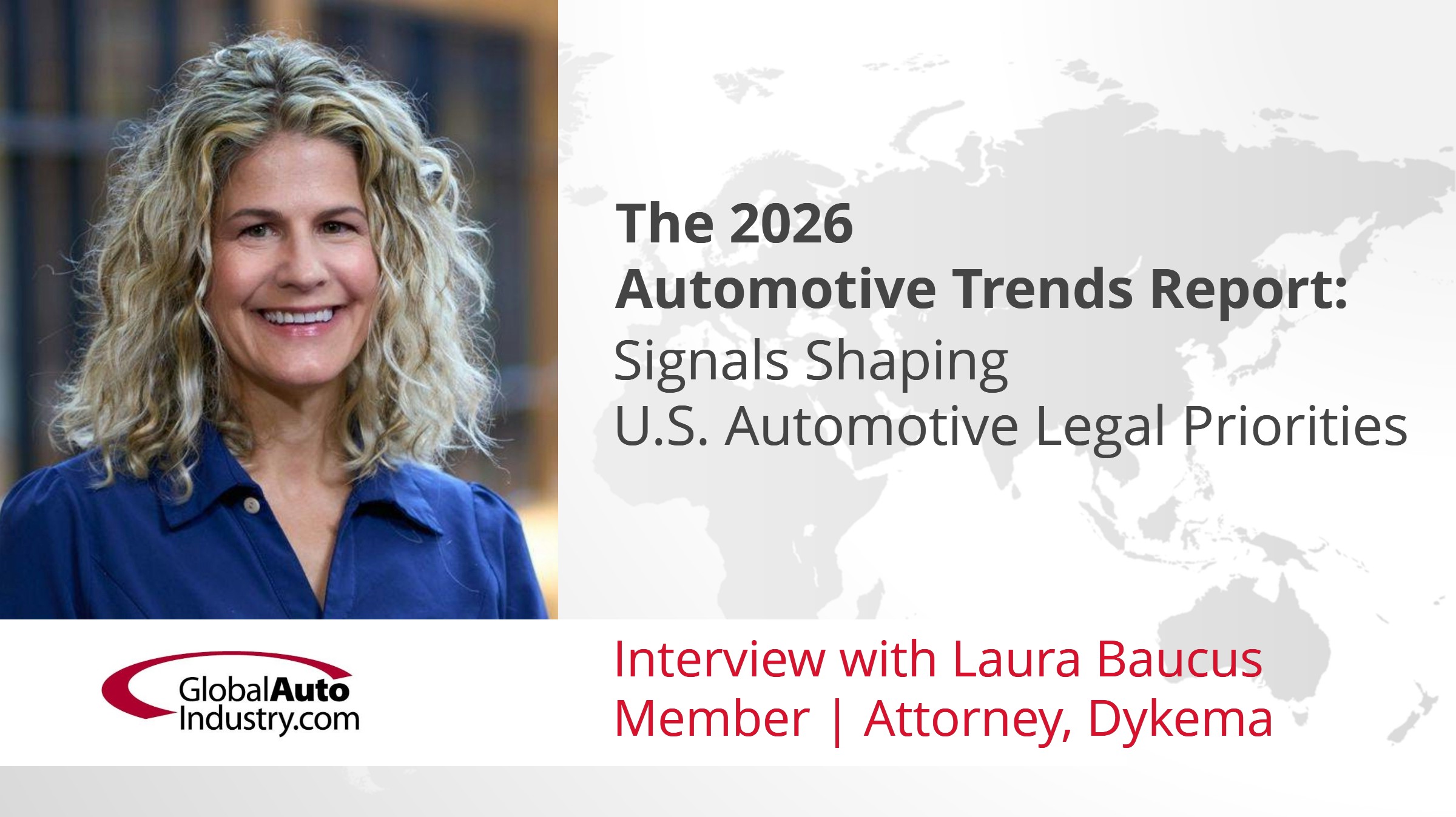 The 2026 Automotive Trends Report: Signals Shaping U.S. Automotive Legal Priorities