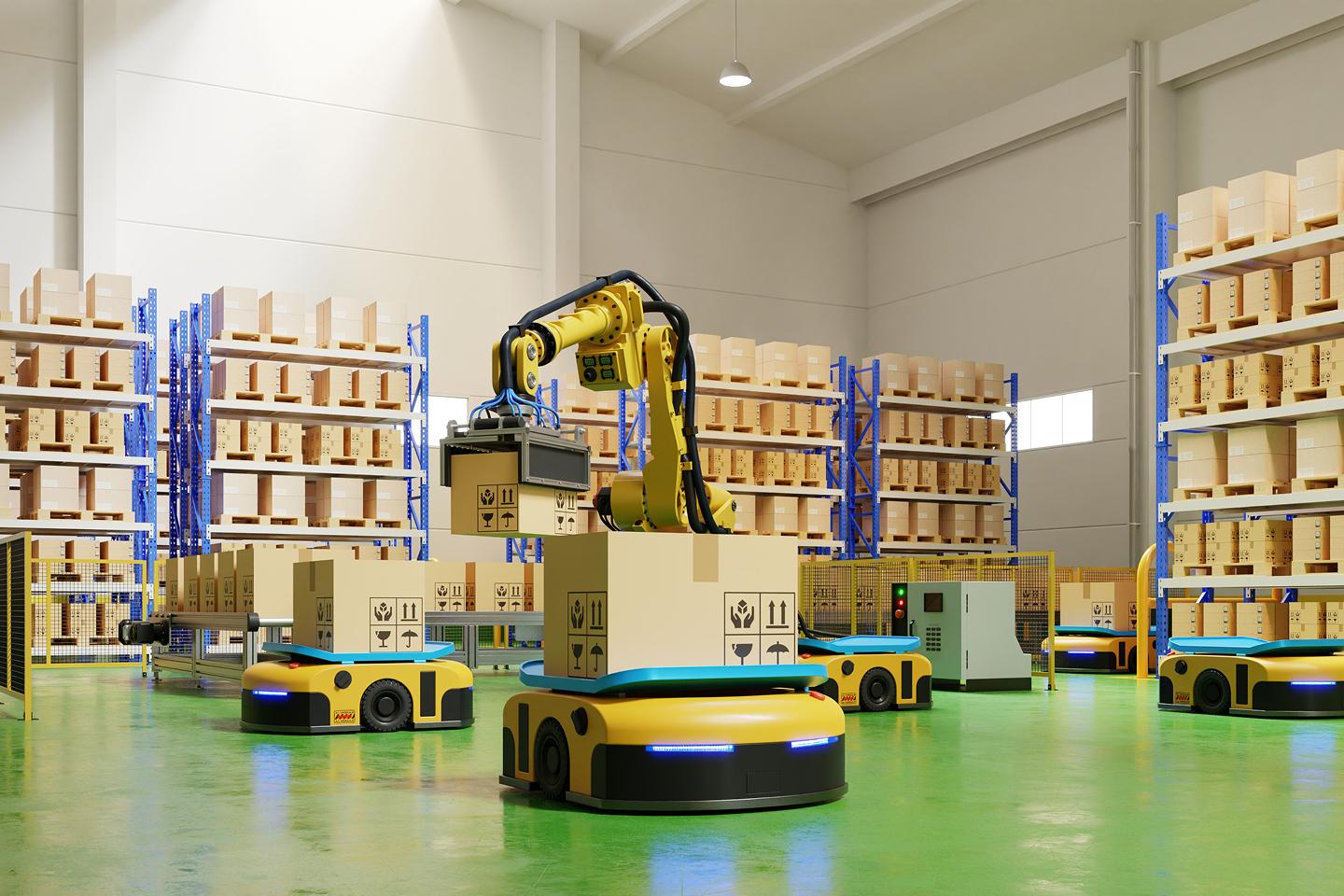 Mecalux committed to use AMR robots for logistics