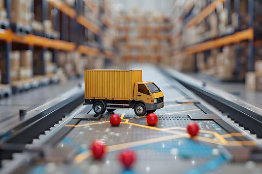 New logistics center promotes e-commerce