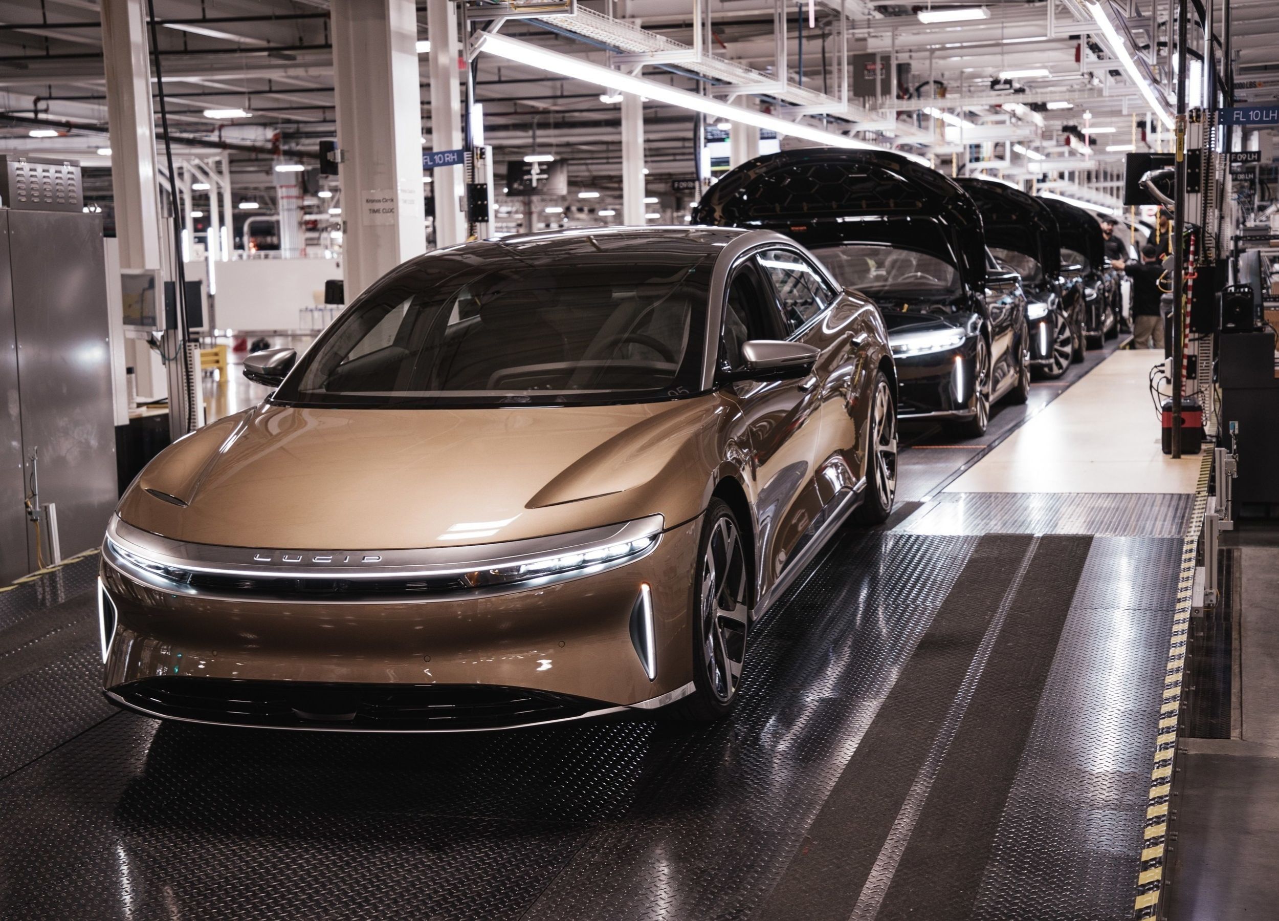 Lucid Revises Production Targets for This Year